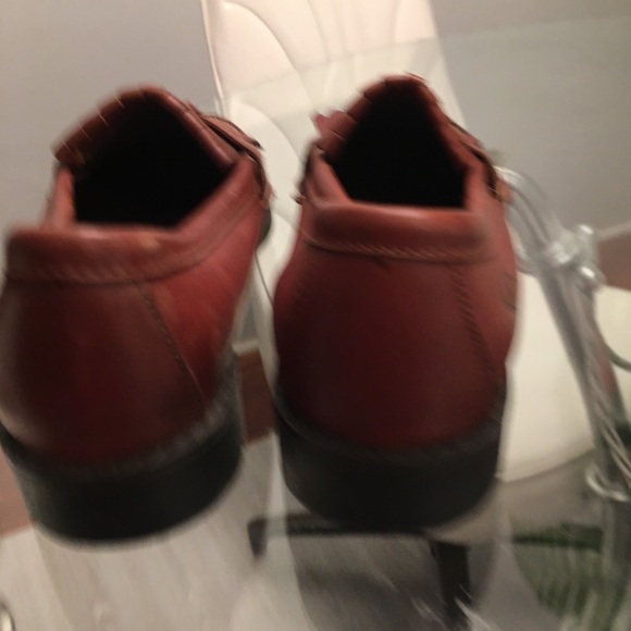 New Dexter Handcrafted Tassel Brown Leather Sz 10W - Picture 2 of 7